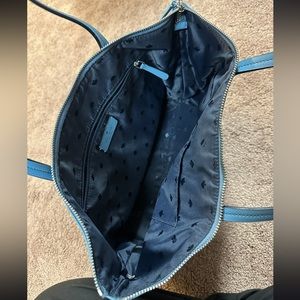 Blue Kate Spade tote/ shoulder bag